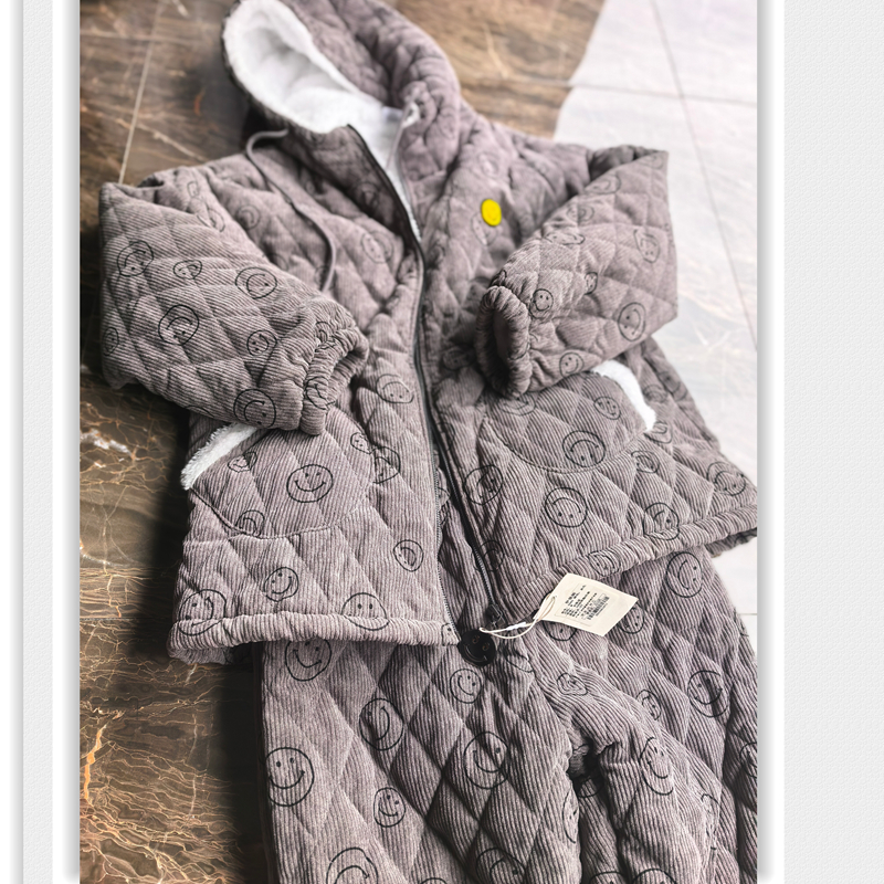 加绒加厚套装两件套加绒