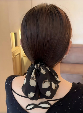 蝴蝶结抓夹女后脑勺盘发发夹