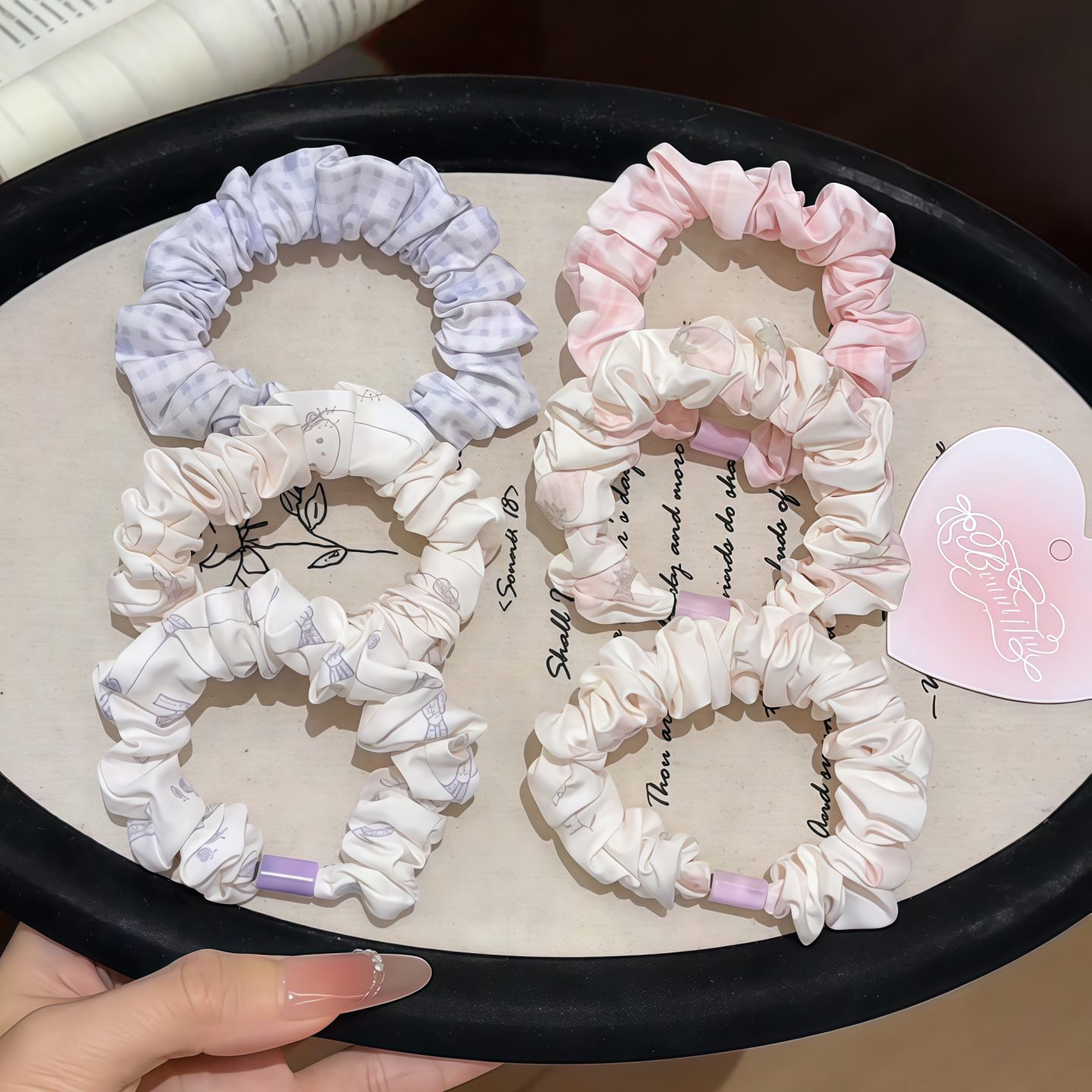 小肠发圈女扎头发头花高马尾皮筋