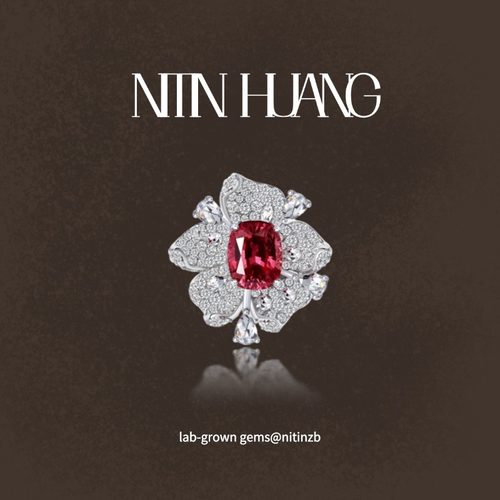 绝地武士925银培育蓝宝石戒指