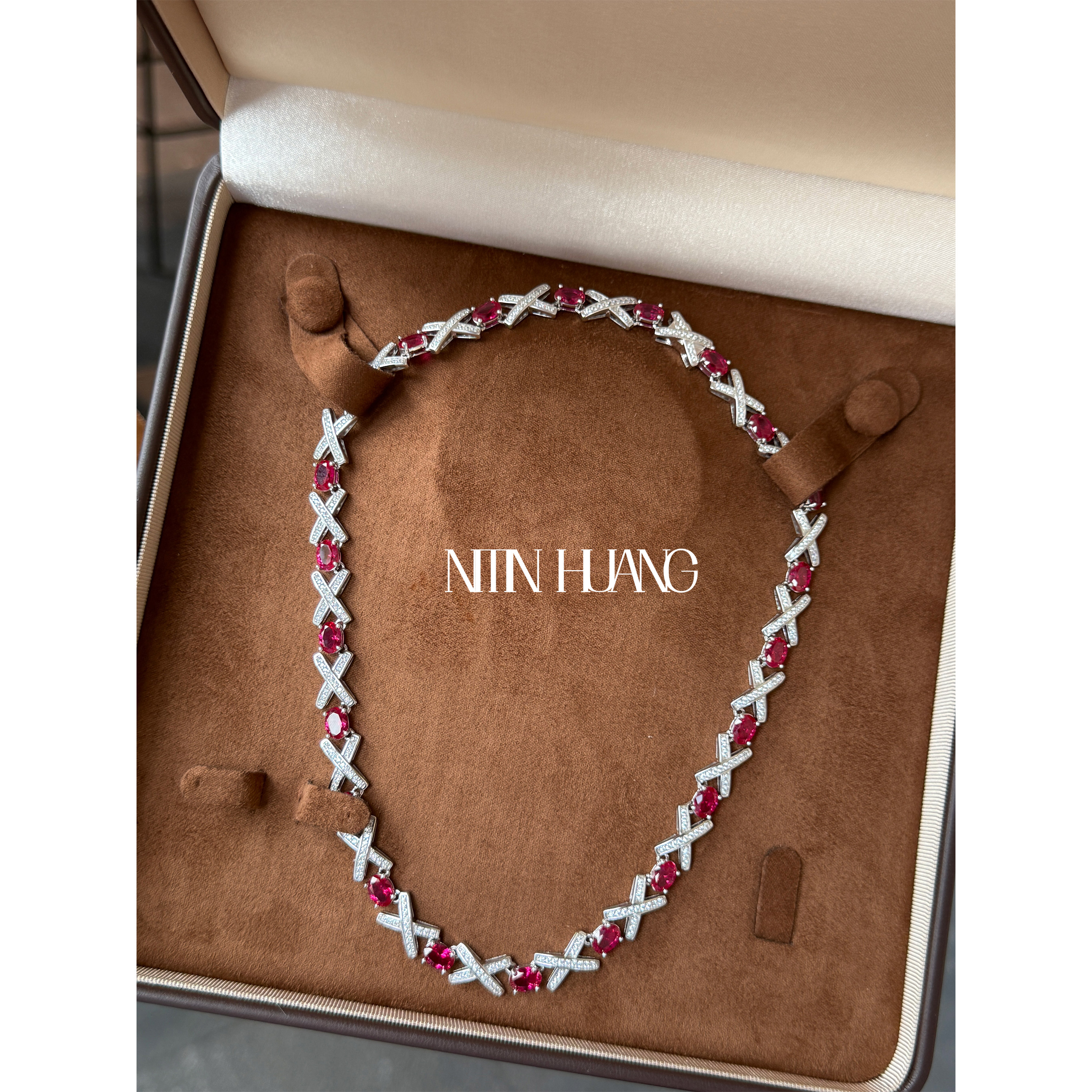 NITINHUANG红宝石1ct一颗项链