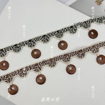 中古风窗帘花边新款特卖