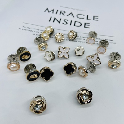 花边辅料配饰百搭可拆卸免缝纽扣