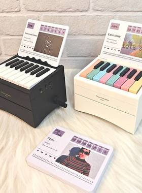 泰勒Tailoy霉霉钢琴台历52首蓝牙音乐跨境TIKTOK热销男女节日礼物