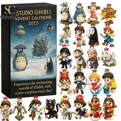 Classic Studio Ghibli Anime Advent Calendar 2025经典吉卜力工