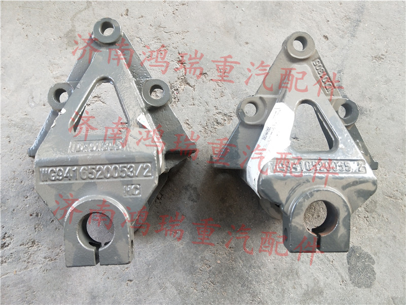适配重汽斯太尔D7B 前钢板支架 前簧前后支架 前钢板吊耳支架