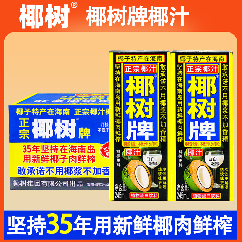 海南特产海南椰树牌椰子汁