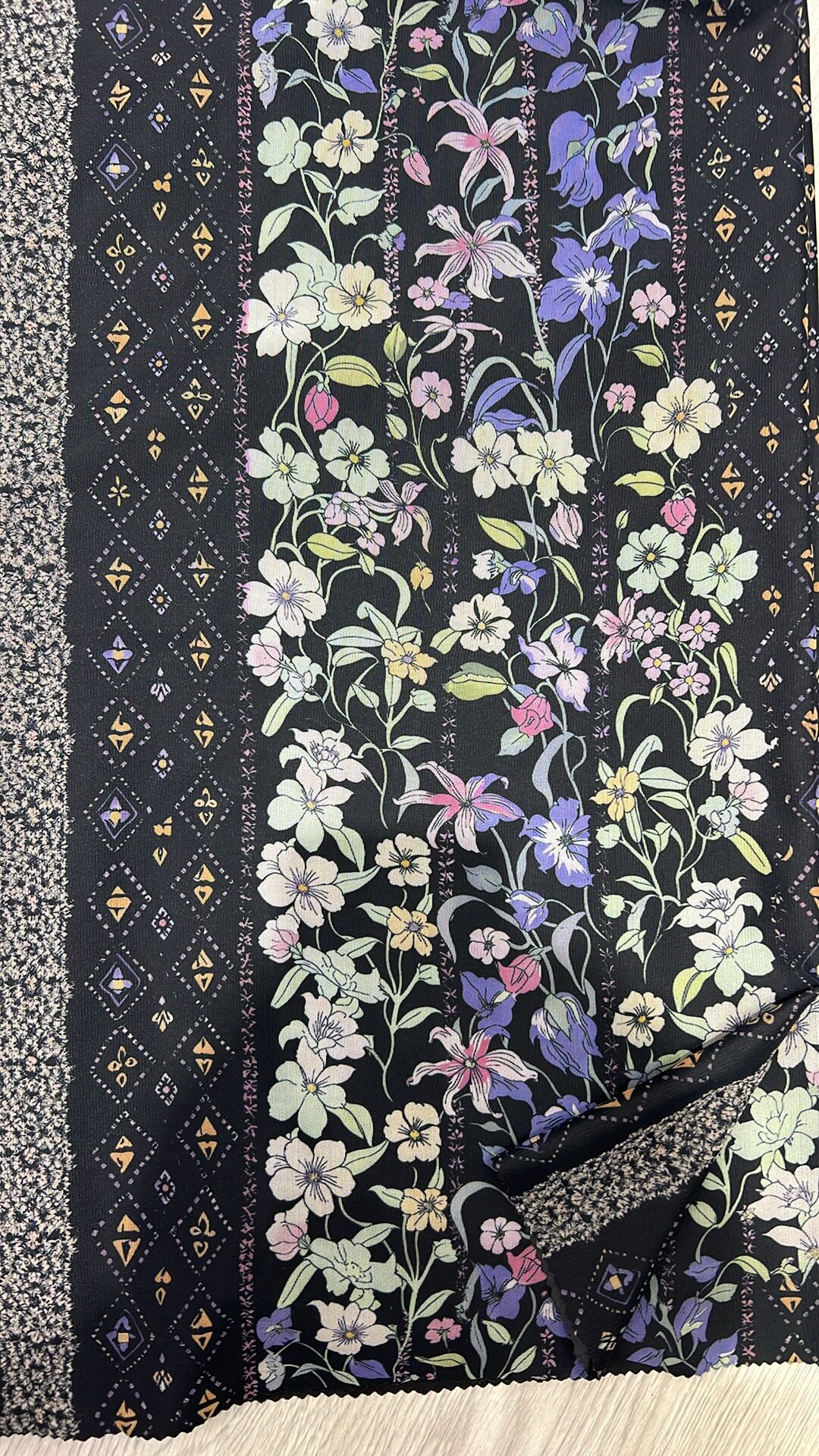 新中式网布复合牛奶丝旗袍国风汉服手工DIY布面料一米价格