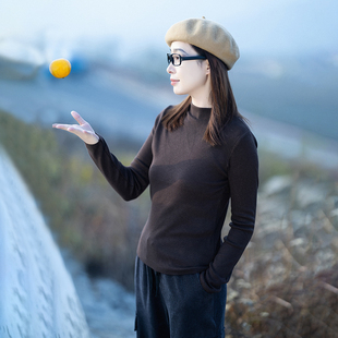 半高领套头打底衫 2件99元 多色百搭针织衫 2025冬季 女 煦色韶光