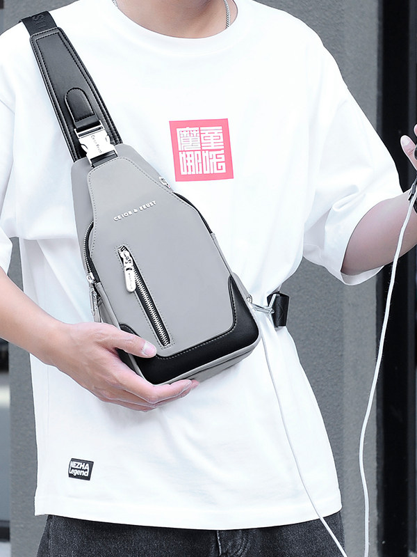 Kişi Sinə Çantası - Gündəlik Crossbody Model