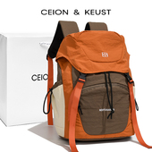 法国CEION 大容量登山户外背包男女学生包 小众双肩包时尚 KEUST