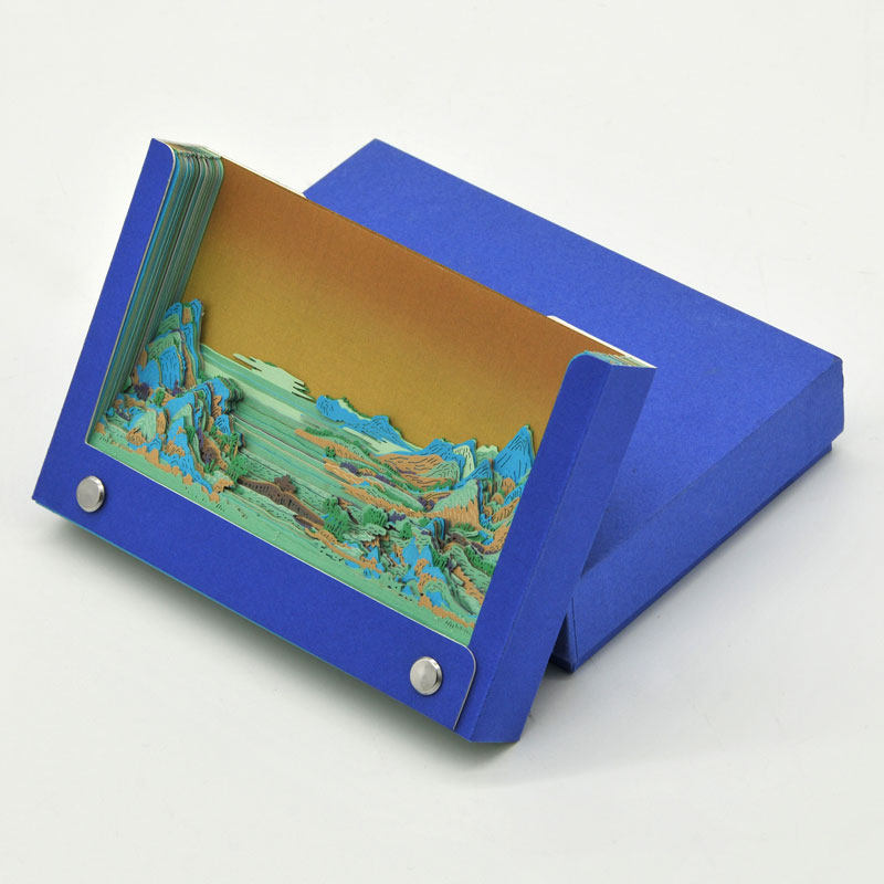 中国风立体便签天坛故宫文创日历