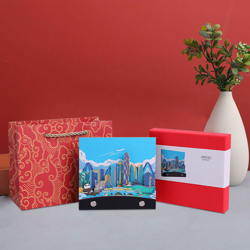 成都地标天际线2026立体日历