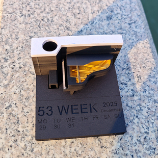 钢琴台历3D立体便签台历桌面装饰品教师节开学季圣诞元旦新年礼品