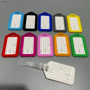 厂家直销行李牌现货姓名牌旅行登机挂牌托运拉杆箱标记牌彩色标签