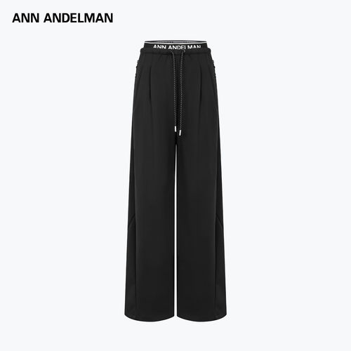 ANNANDELMANlogo双腰头休闲裤
