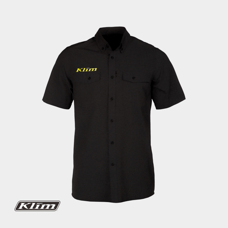 Klim Pit Shirt P房经理衫周边日常通勤T恤衫短袖衬衫翻领