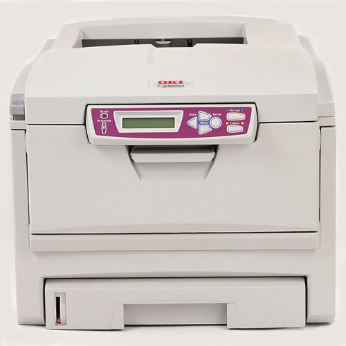 OKI C5200 C6150 C711不干胶标签A4彩色激光打印机