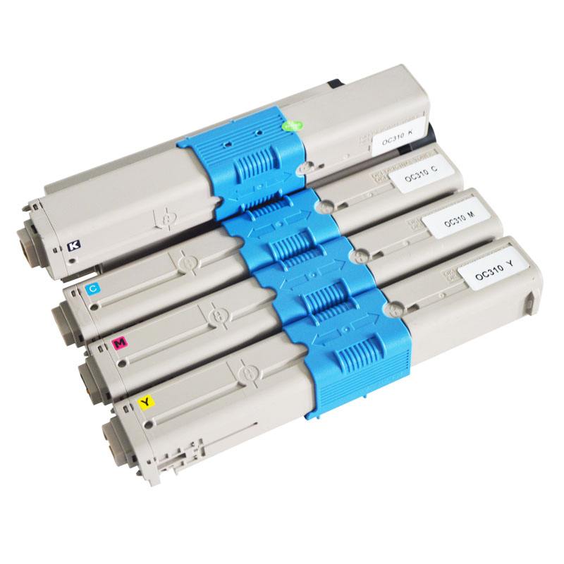 粉盒成色新，适合OKI MC361 MC561打印机，内含芯片和250g的碳粉，买回去插在硒鼓上就能正常使用。