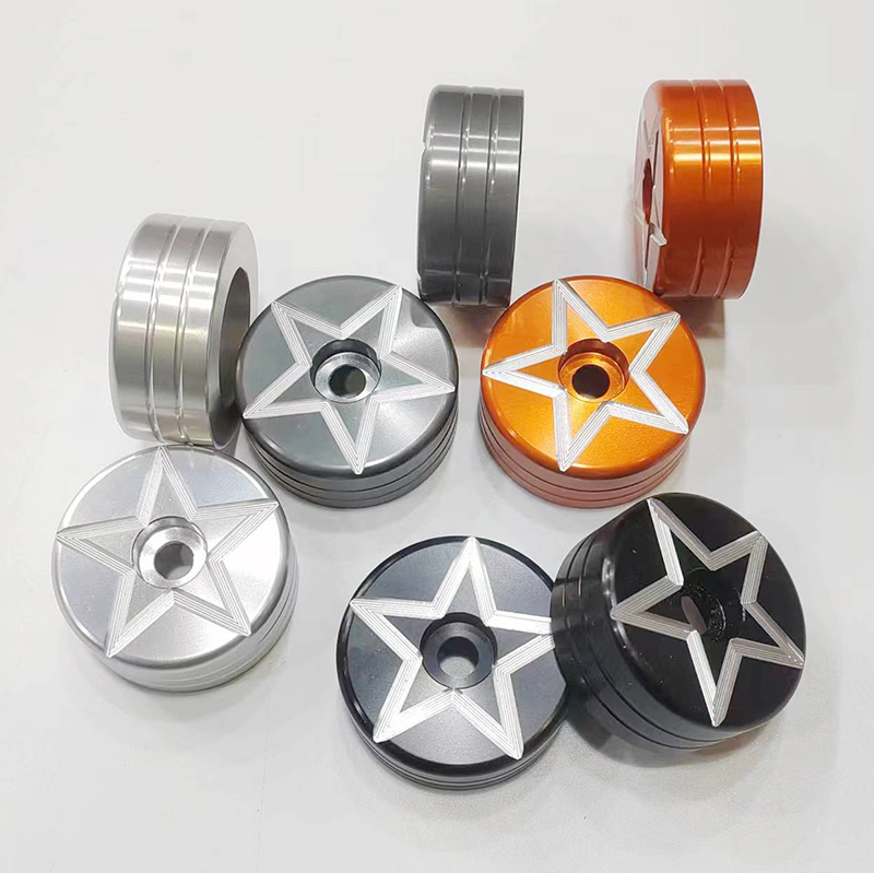 适用新C90九号F系列机械师110P脚蹬踩踏塞堵头铝合金装饰盖