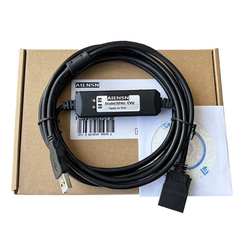 适用富士plc NP1P NP1S数据线 编程电缆下载线 NP4H-CB2/NP4H-CVU