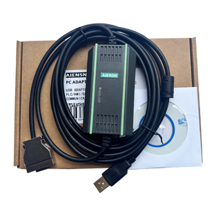 USB-CIF02 兼容欧姆龙plc编程电缆CPM1A/2A/CQM1数据下载通讯线