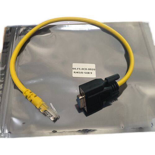 兼容科比变频器KEB HSP5协议数据线  DB9转RJ45接头 00F50C0-0020
