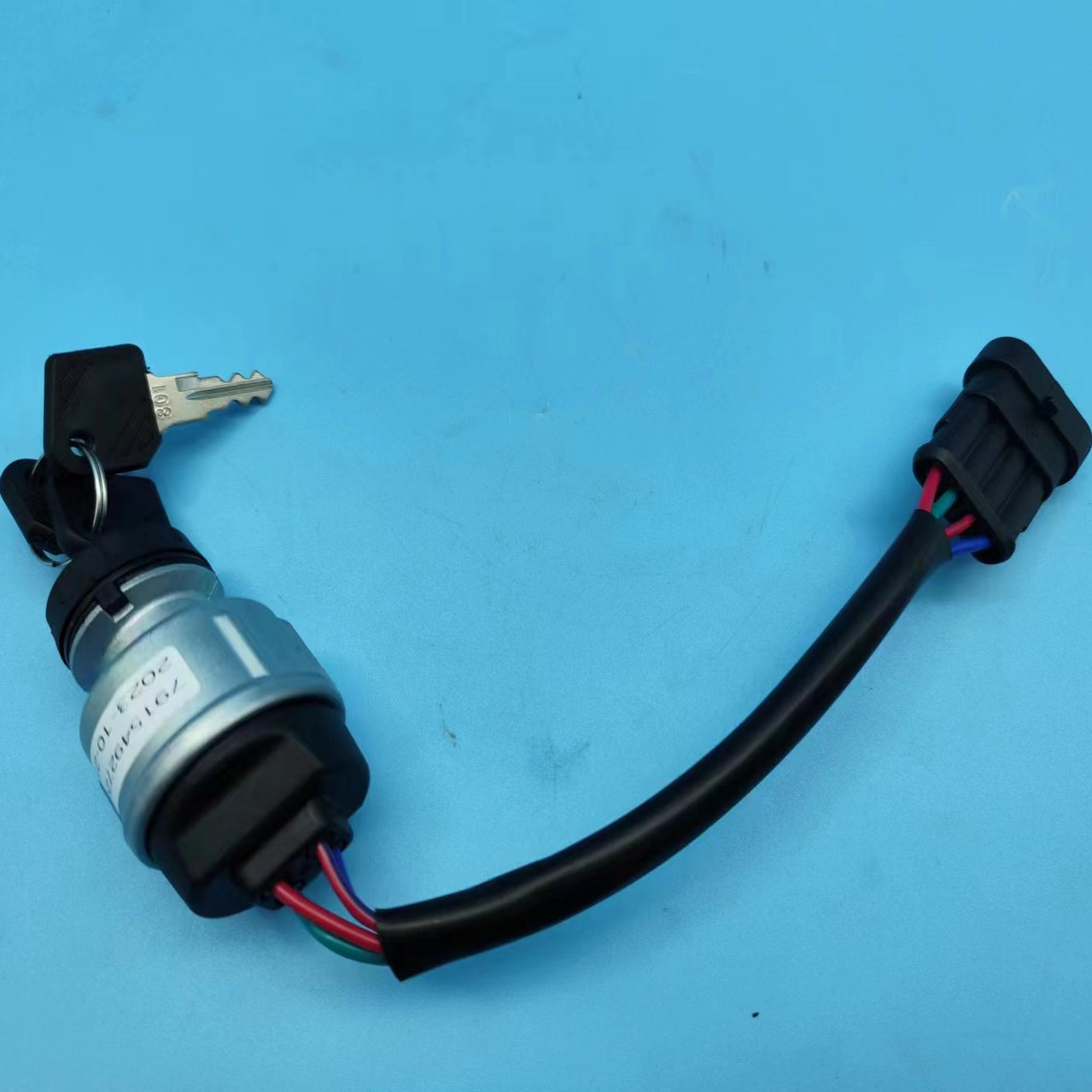 林德台励福中力锂电叉车钥匙门开关JK432图号7915492726电门锁头