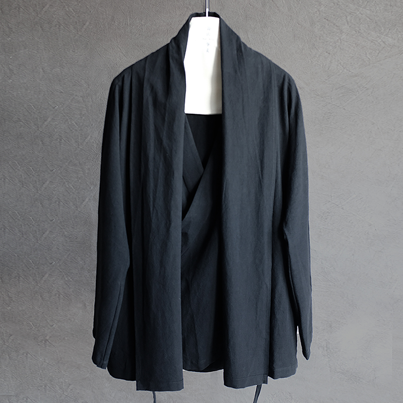 秋季新款男士休闲棉麻汉服