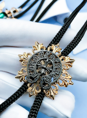 绿钻领结BOIE潮男项链配饰波洛