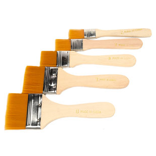 优质航模环氧树脂专用刷 高弹力软毛除尘刷 小毛刷 尼龙油漆刷