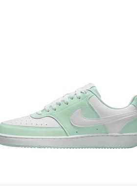 Nike Court Vision 板鞋 复古缓震抓地 女款/嫩绿色/白色DH3158