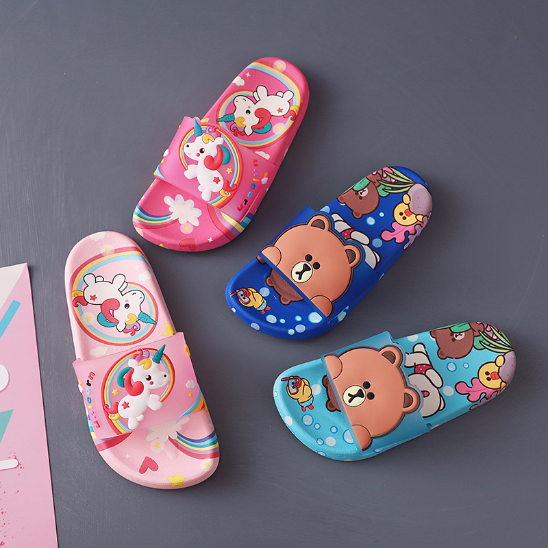 卡通夏季亲子防滑居家凉拖鞋