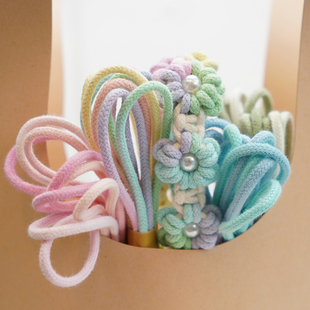 3mm渐变色段染包芯棉绳diy手链包带编织绳 macrame手机挂编织文玩