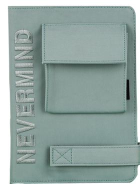 捡漏绝版 略瑕疵kinbor布面文艺手帐本A5 NEVERMIND颜值纯系ins风