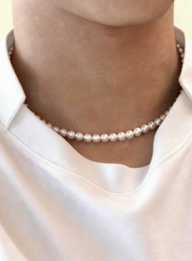 王一博珍珠施华洛世奇纯银