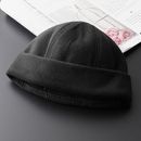 潮流雅痞帽 瓜皮帽男潮嘻哈痞子帽个性 男士 复古帽子秋冬地主帽男款