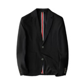 14378 外套 男士 商务休闲百达高端平驳领春秋西装