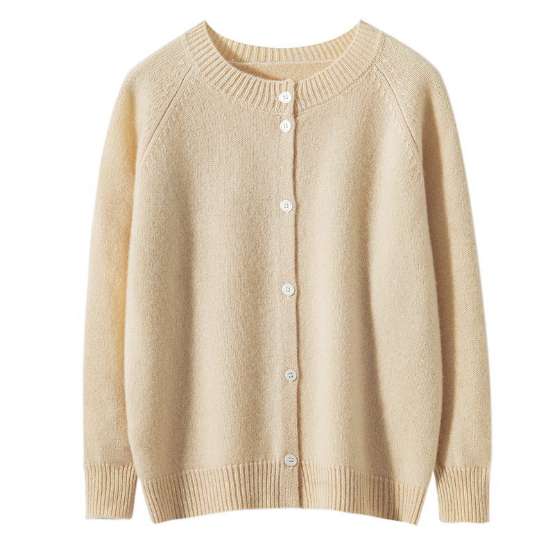 新款元宝针保暖针织开衫