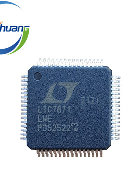 LTC7871ILWE LQFP-64DC-DC电源芯片六相同步双向升降压控制器现货