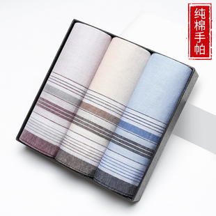 薄 纯棉擦汗吸汗小方巾复古便携随身手绢汗巾夏季 高档老式 手帕男士