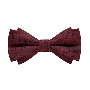 男士正装商务领结结婚新郎宴会嘉宾伴郎礼服蝴蝶结时尚西装韩版潮