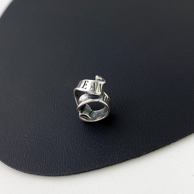 情侣纯银缎带吊坠甜酷追梦人