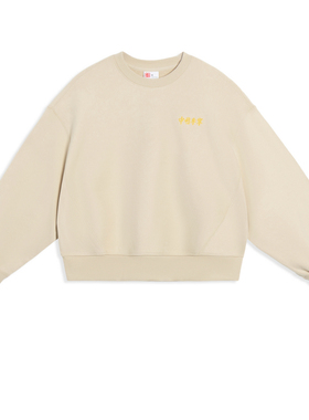 李宁卫衣女春运动时尚系列舒适宽松休闲套头无帽卫衣AWDT266-B品