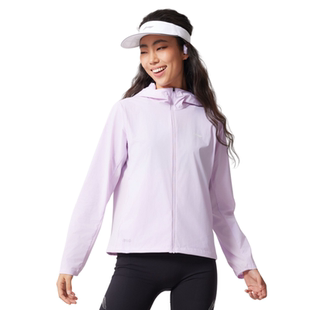 李宁女子运动风衣2025夏季新款跑步系列冰感舒适防晒外套AFDV252