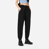 B品 AKLU488 NING 李宁女子2024束脚冰感舒适吸湿排汗运动长裤