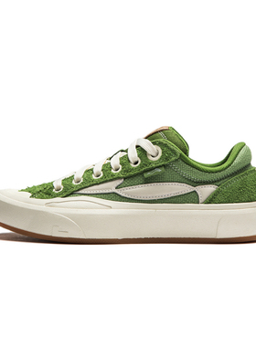 李宁女子板鞋2024新款惟吾S70经典舒适厚底潮流休闲鞋AEPU022-B品