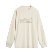 冬季 李宁CROSS长袖 T恤男士 上衣运动潮流系列宽松卫衣ATLU123