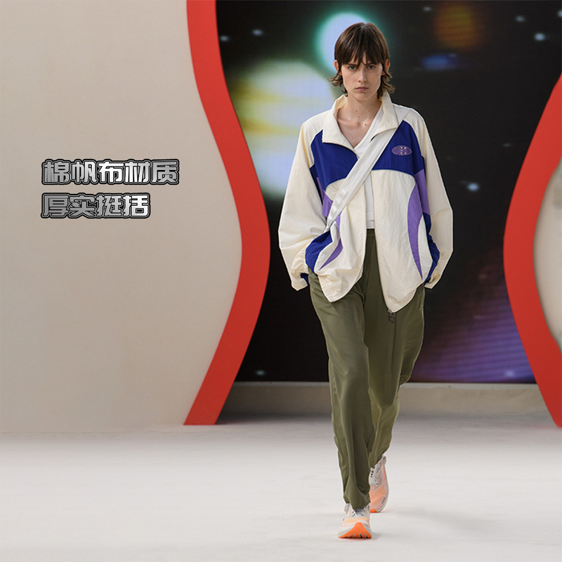 中国李宁2024男子休闲宽松户外百搭保暖潮流运动棉服AJMU045-B品