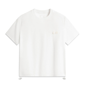 李宁春夏凉感纯色休闲运动女短袖 YHSV206 刺绣圆领T恤打底衫